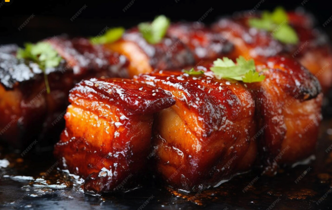 Barefoot Kitchen Pork Belly Burnt Ends - Oven Baked
