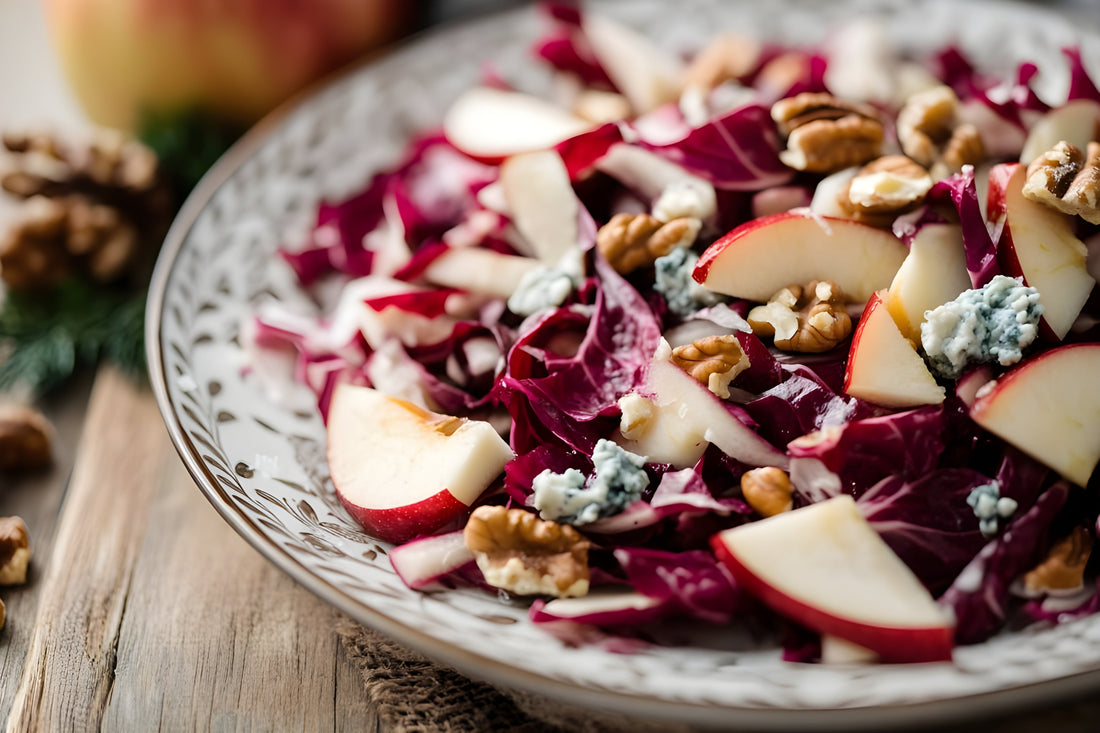 Barefoot Kitchen Autumn Harvest Salad with Cucumber Wasabi Ranch