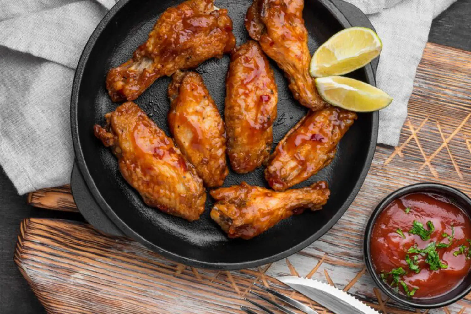 Barefoot Kitchen Chicken Wings (Baked Method)