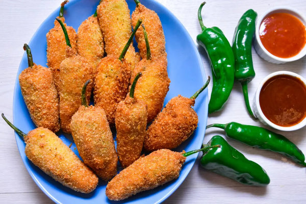 Barefoot Kitchen Southwest Beef Stuffed Jalapenos (Deep Fryer/Air Fryer)