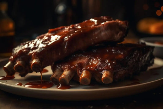 Barefoot kitchen barbecue baby back ribs (Slow Cooker/Baked)