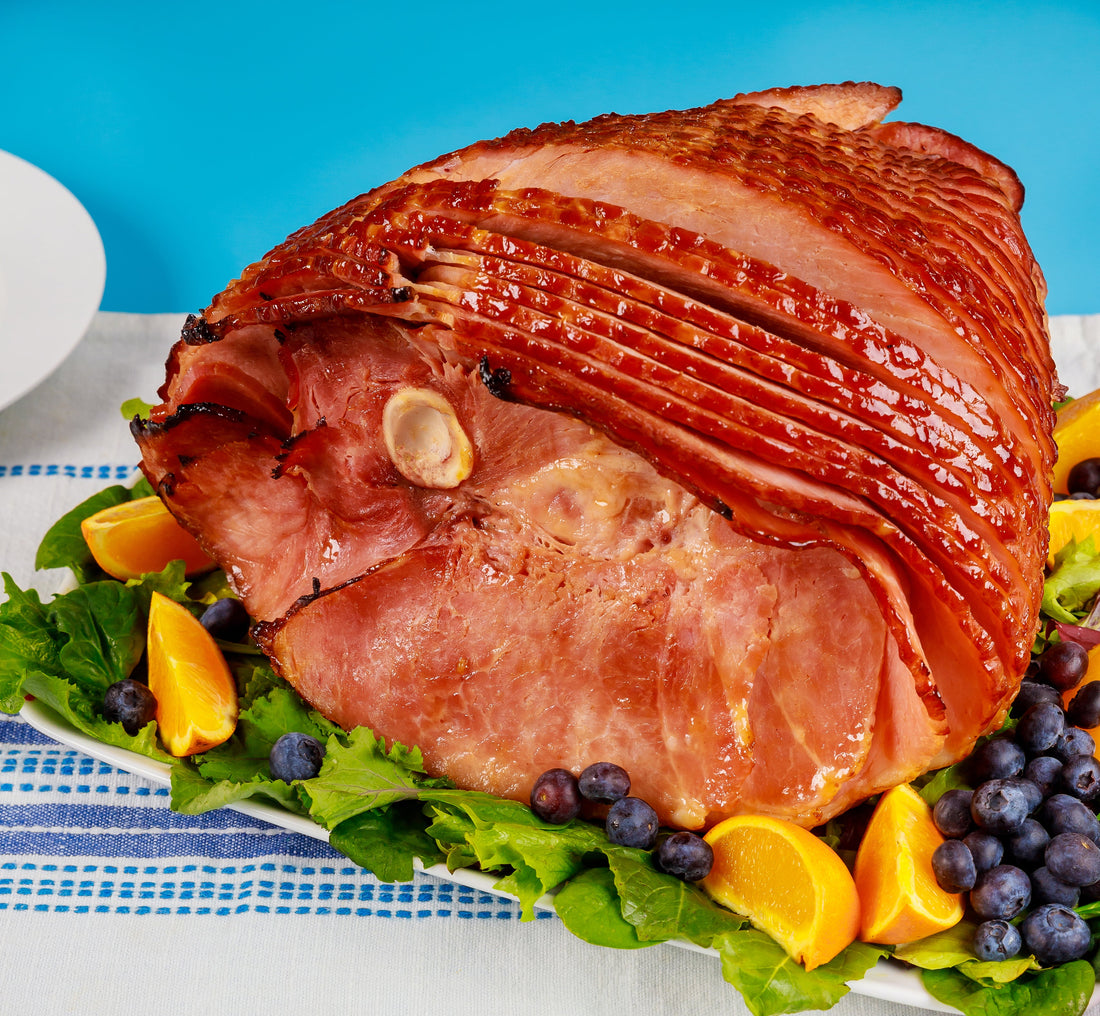 Barefoot Kitchen Honey Roasted BBQ Ham (Baked Method)