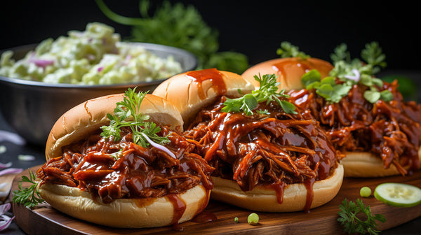 Barefoot Kitchen Honey Roasted Barbecue Sauce Pulled Pork Sliders (Slow Cooker Method)