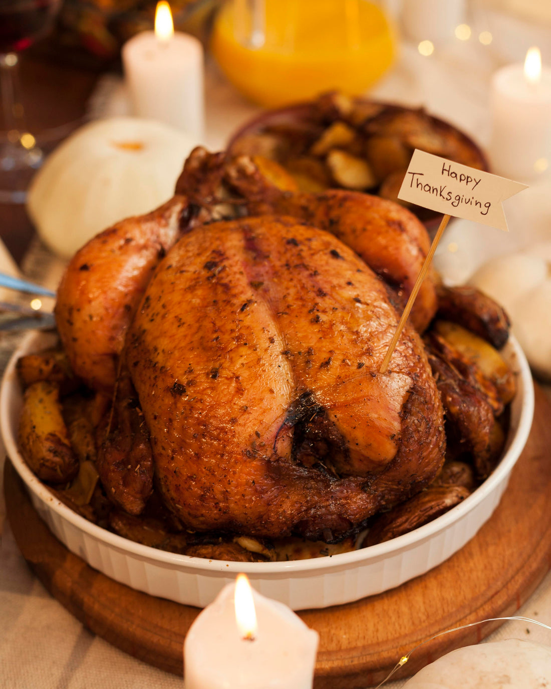 Barefoot Kitchen Maple Chipotle Glazed Turkey (Baked Method)