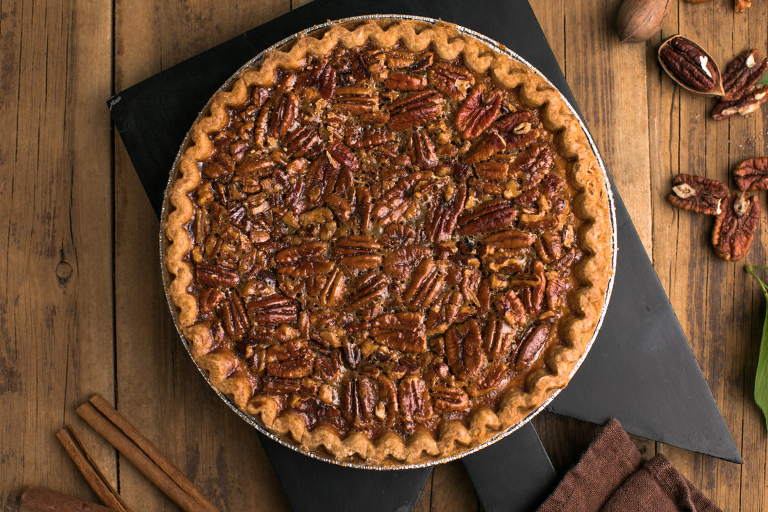 Barefoot Kitchen Pineapple Bourbon Glazed Pecan Pie (Baked Method)