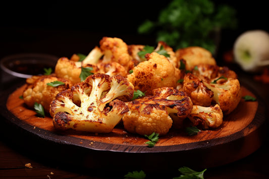 Barefoot Kitchen Smoky Buffalo Cauliflower Bites (Baked)