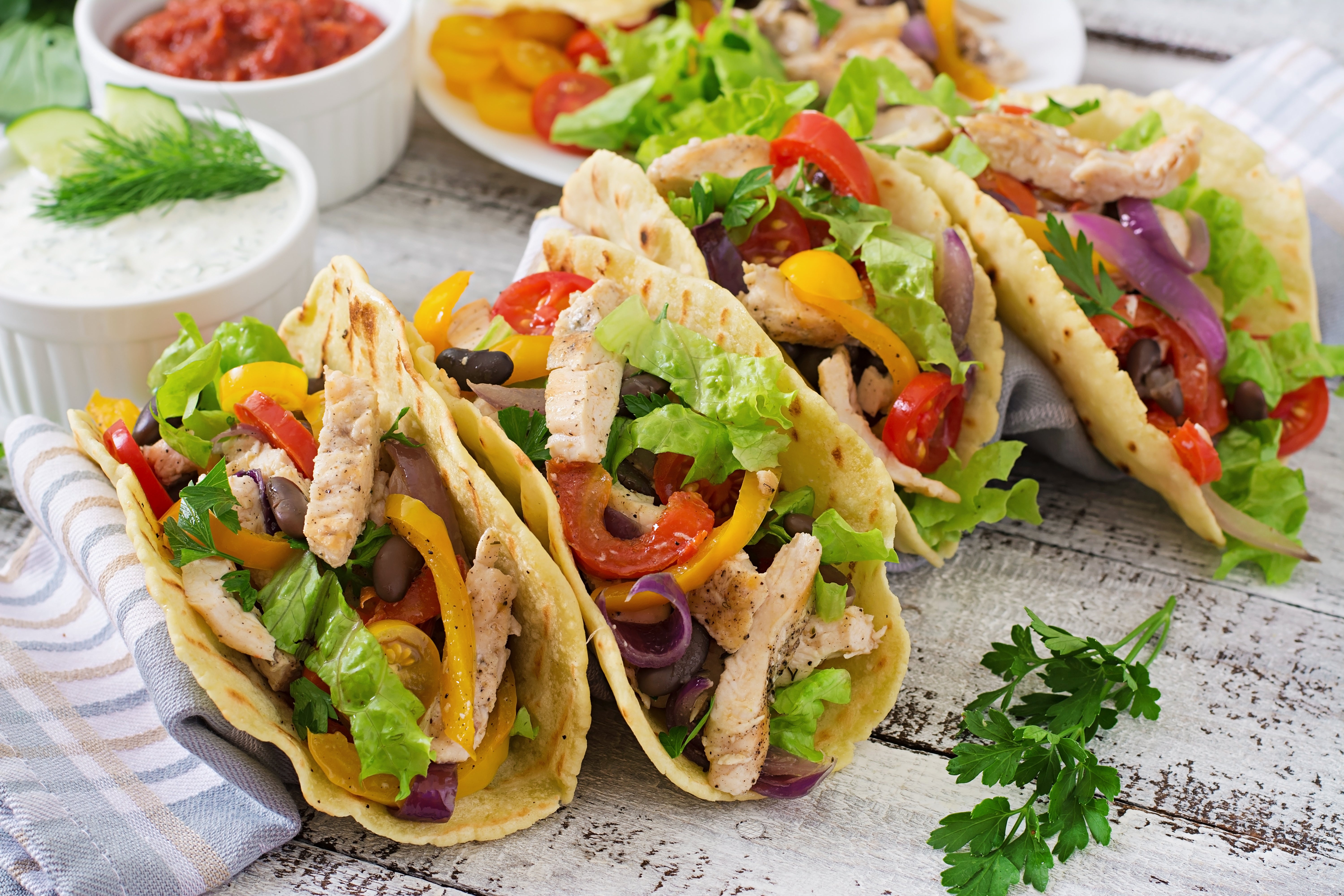 Barefoot Kitchen Tequila Lime Chicken Street Tacos (Grilled and Stove Top Method)