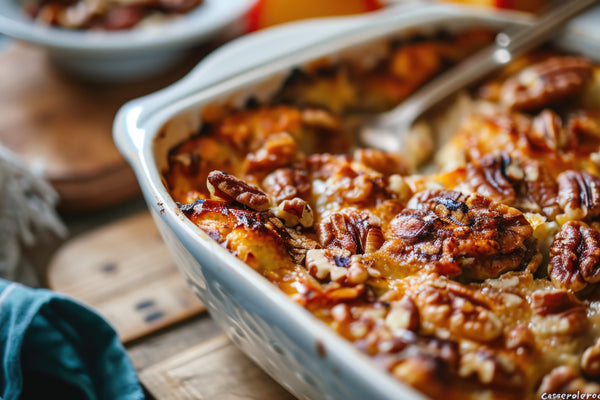 Barefoot Kitchen Sweet Potato Casserole w/Maple Chipotle Swirl (Stove Top/Baked Method)