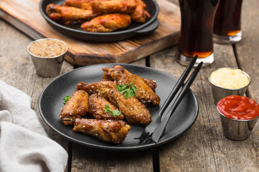 Barefoot kitchen chicken wings (fryer/oven method)